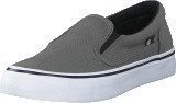 Dc Shoes Dc Kids Trase Slip-On Shoe Grey/Black/White