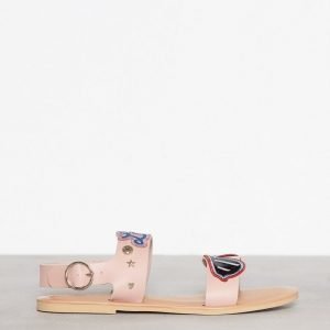 Love Moschino Flat Sandal Sandaalit Vaaleanpunainen