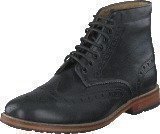 Lyle Scott Brogue Boot Leather 572 True Black