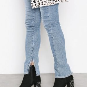 New Look Velvet Embellished Boot Bootsit Black