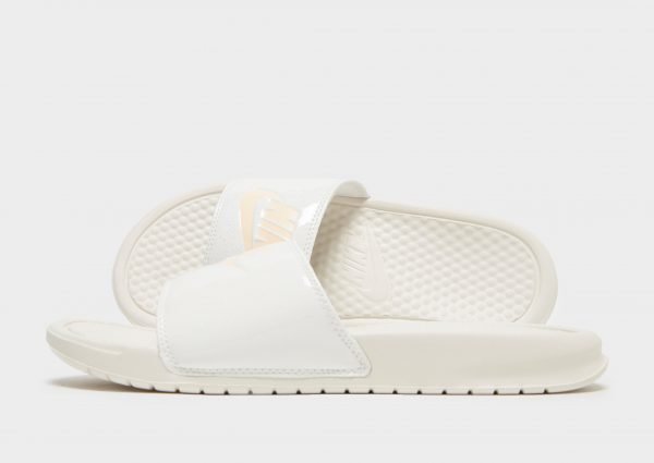 Nike Benassi Just Do It Slides Valkoinen