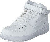 Nike Force 1 Mid Ps White/White-White