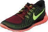 Nike Free 5.0 Black Volt Gym Red