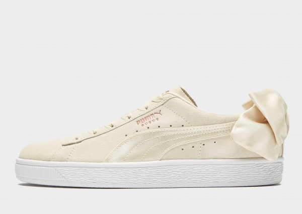 Puma Suede Bow Kermanvalkoinen