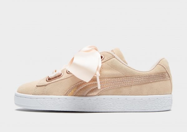 Puma Suede Heart Lux Tan